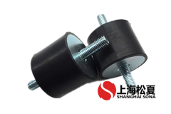 圓柱型橡膠減震器用于泵組安裝時(shí)，注意哪些？